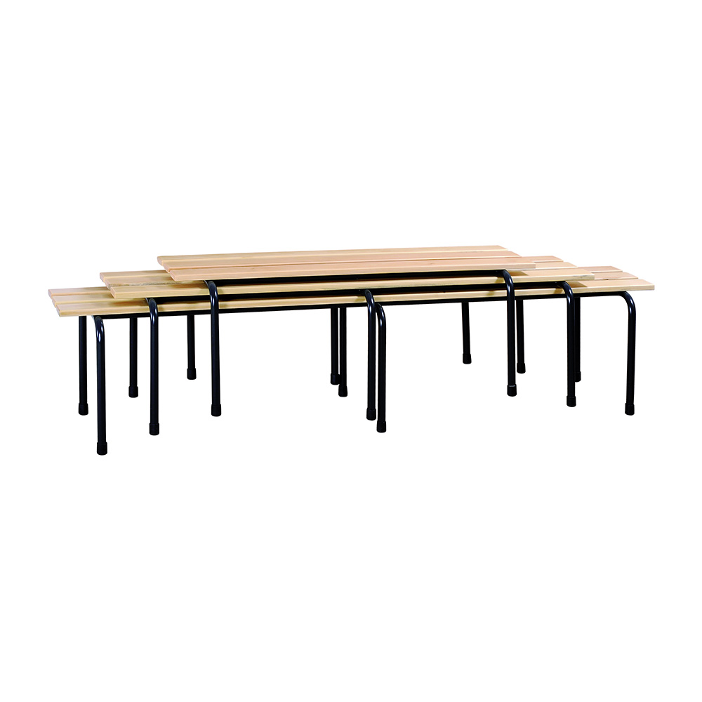 MOBIKA Réfectoire banc bois empilable cat.1