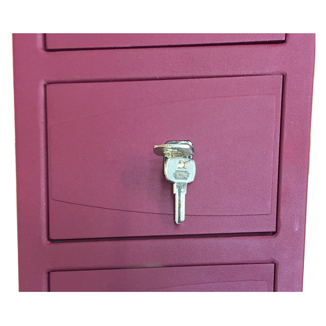 MOBIKA Industrie Coffre-fort colonne 10 cases bureau