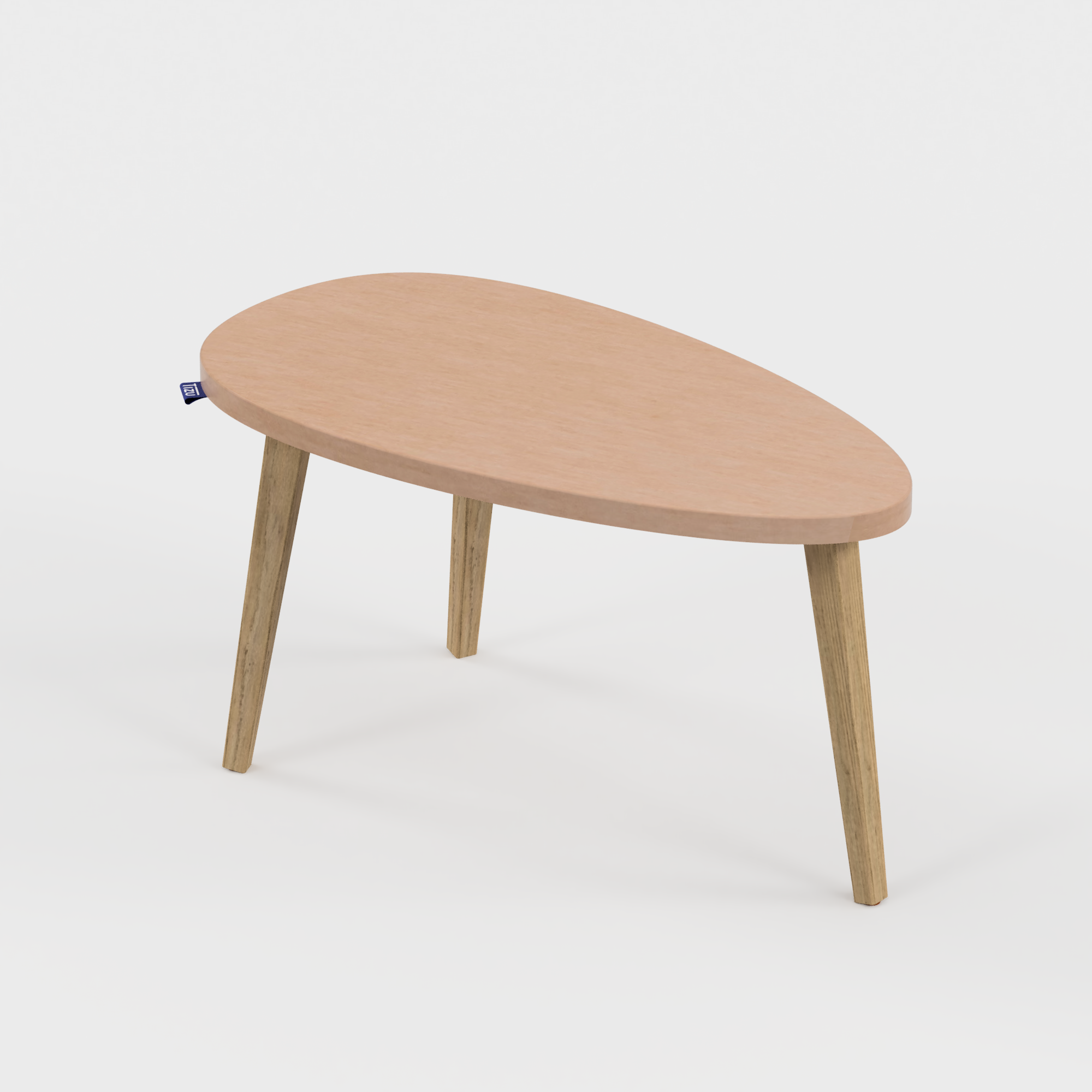 Tizu Bellecombe table basse Combe L70cm Camel