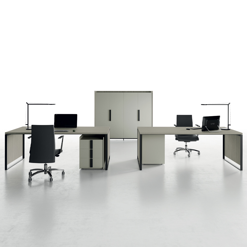 CUF MILANO Magenta armoire de bureau rangement