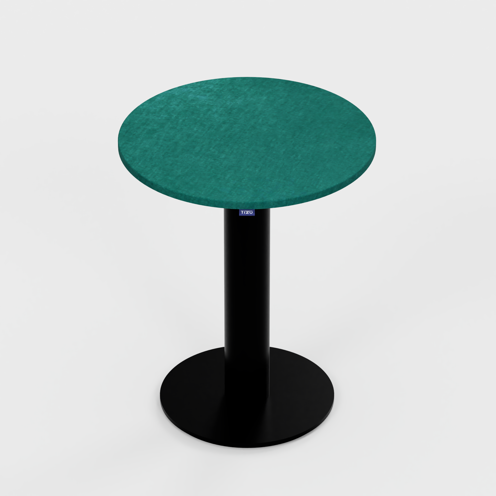 Tizu Montchat table ronde 60cm Vert forêt VD10 74cm