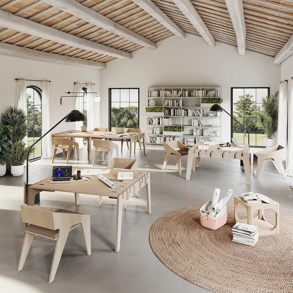 CUF MILANO Interlocking System bureau opératif modulaire