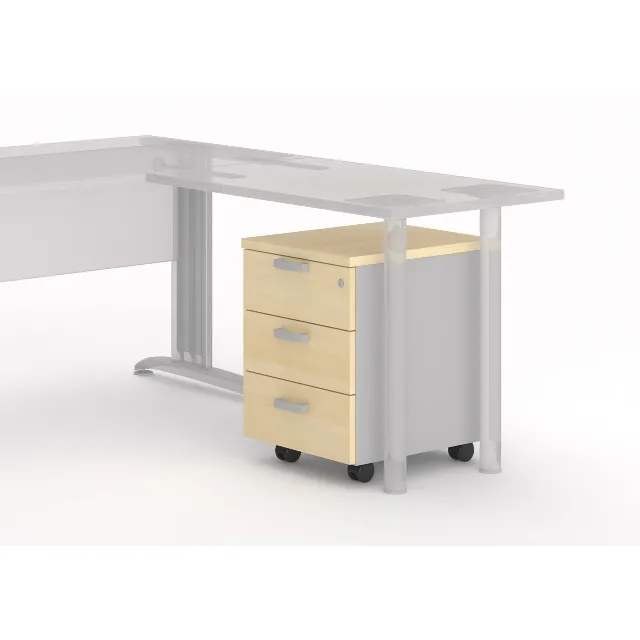 MOBIKA Bureau Caisson mobile TONO 3 tiroirs