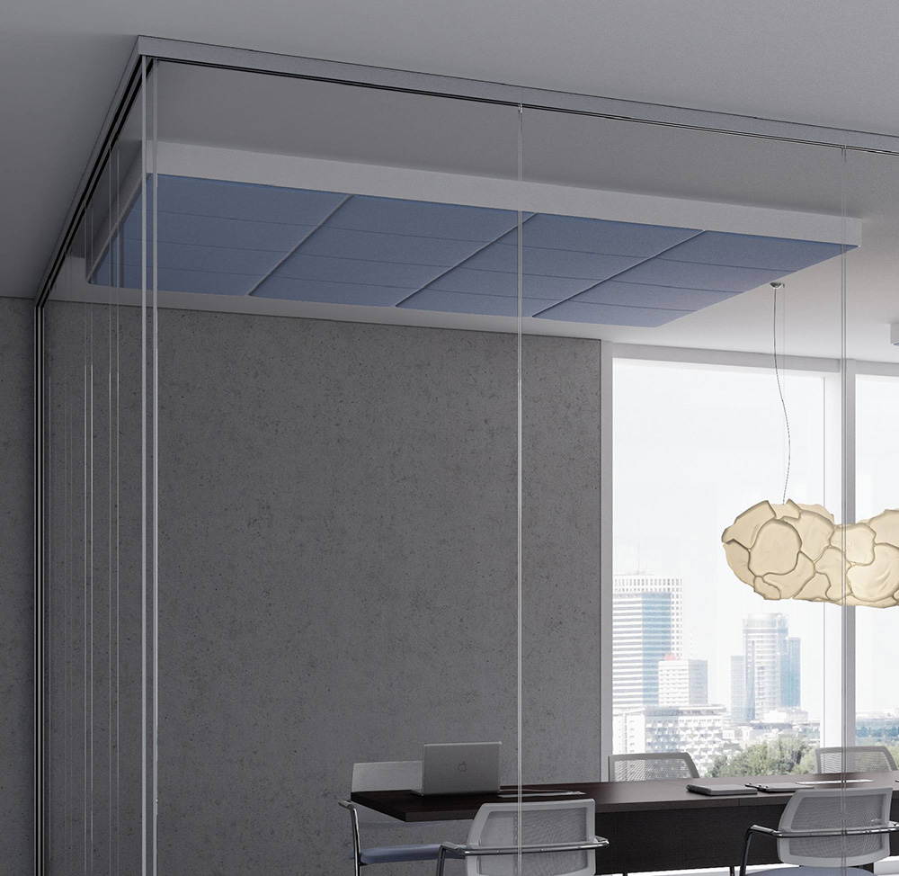 CUF Milano Tile Acoustix panneau acoustique mural bureau