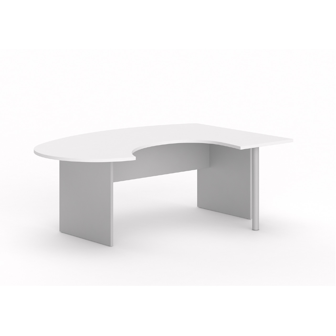 MOBIKA Bureau TONO Bureau bois compact arc 90° retour