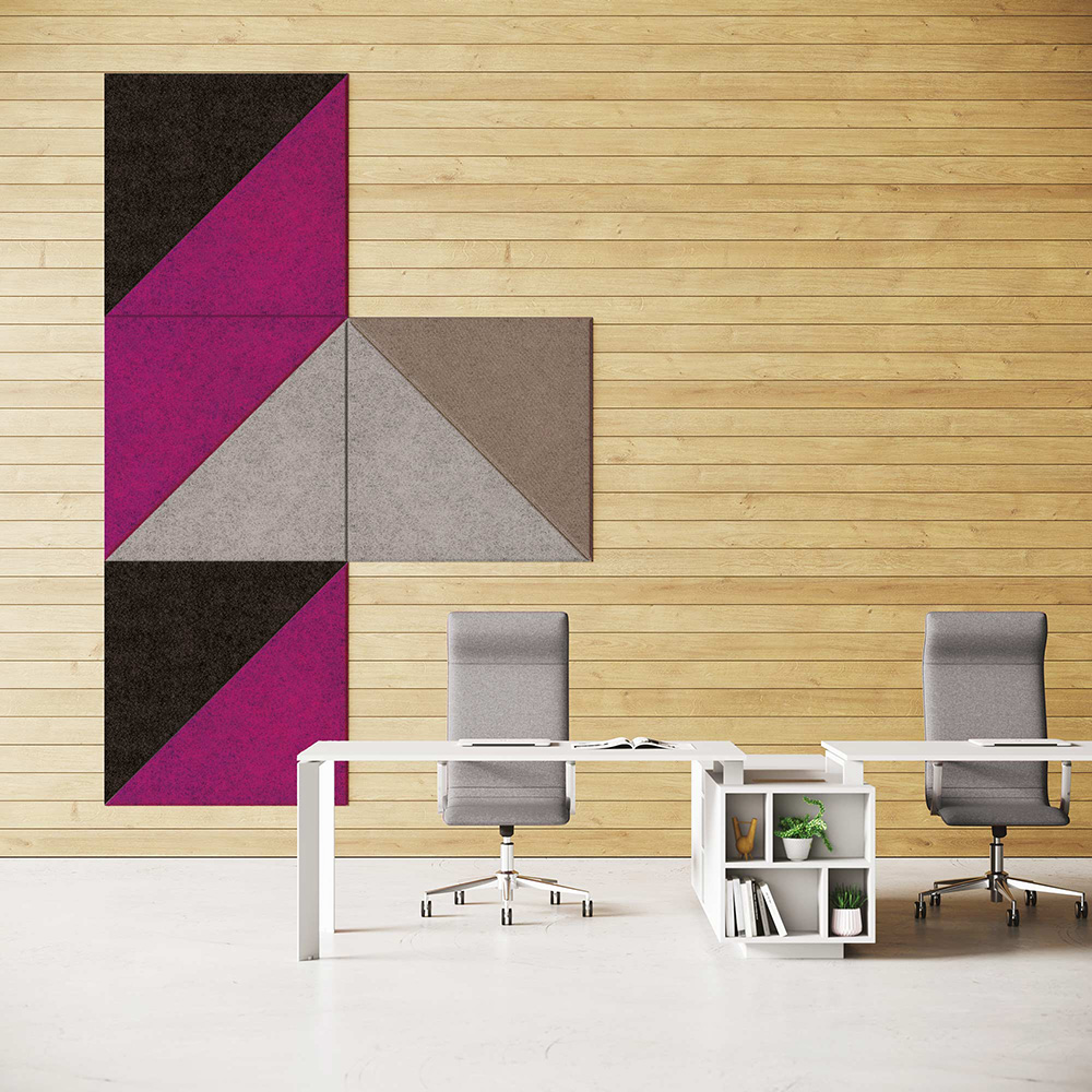 CUF Milano Shapes panneau acoustique mural bureau open space