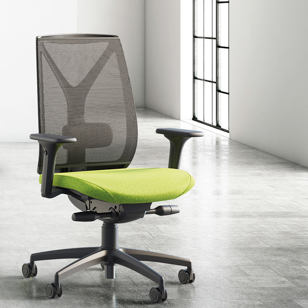 CUF MILANO Velia Mesh fauteuil bureau résille