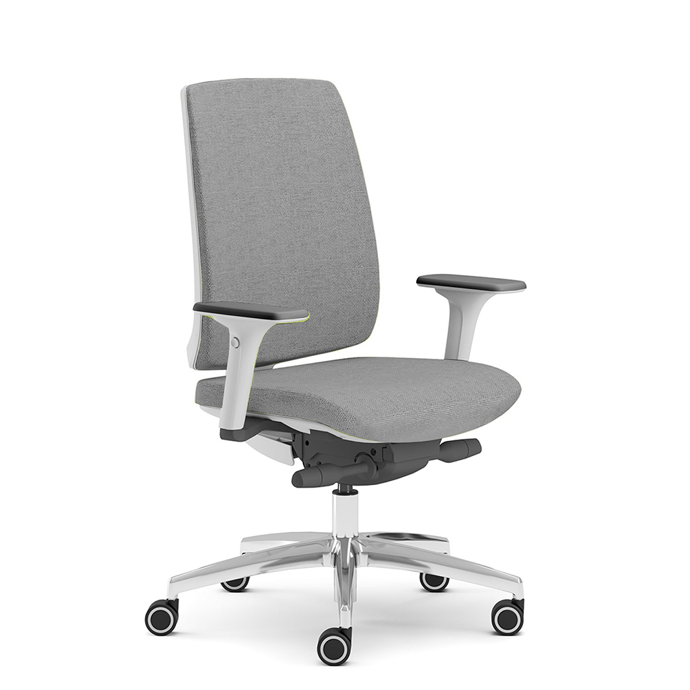 CUF Milano Velia White chaise de bureau blanche
