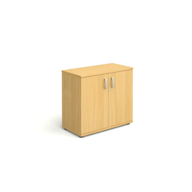 MOBIKA Bureau meuble bas portes battantes série U