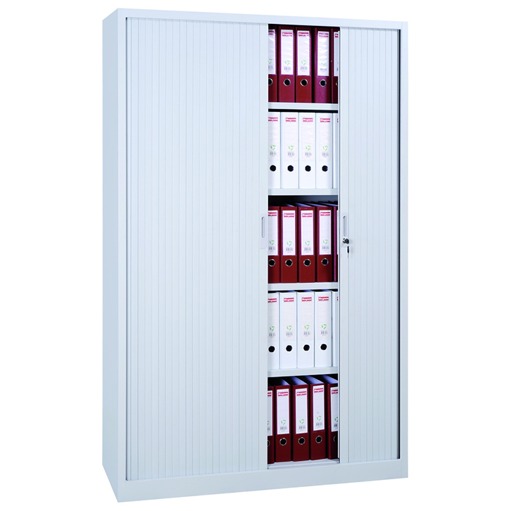 MOBIKA Bureau armoire basse rideaux PVC standard