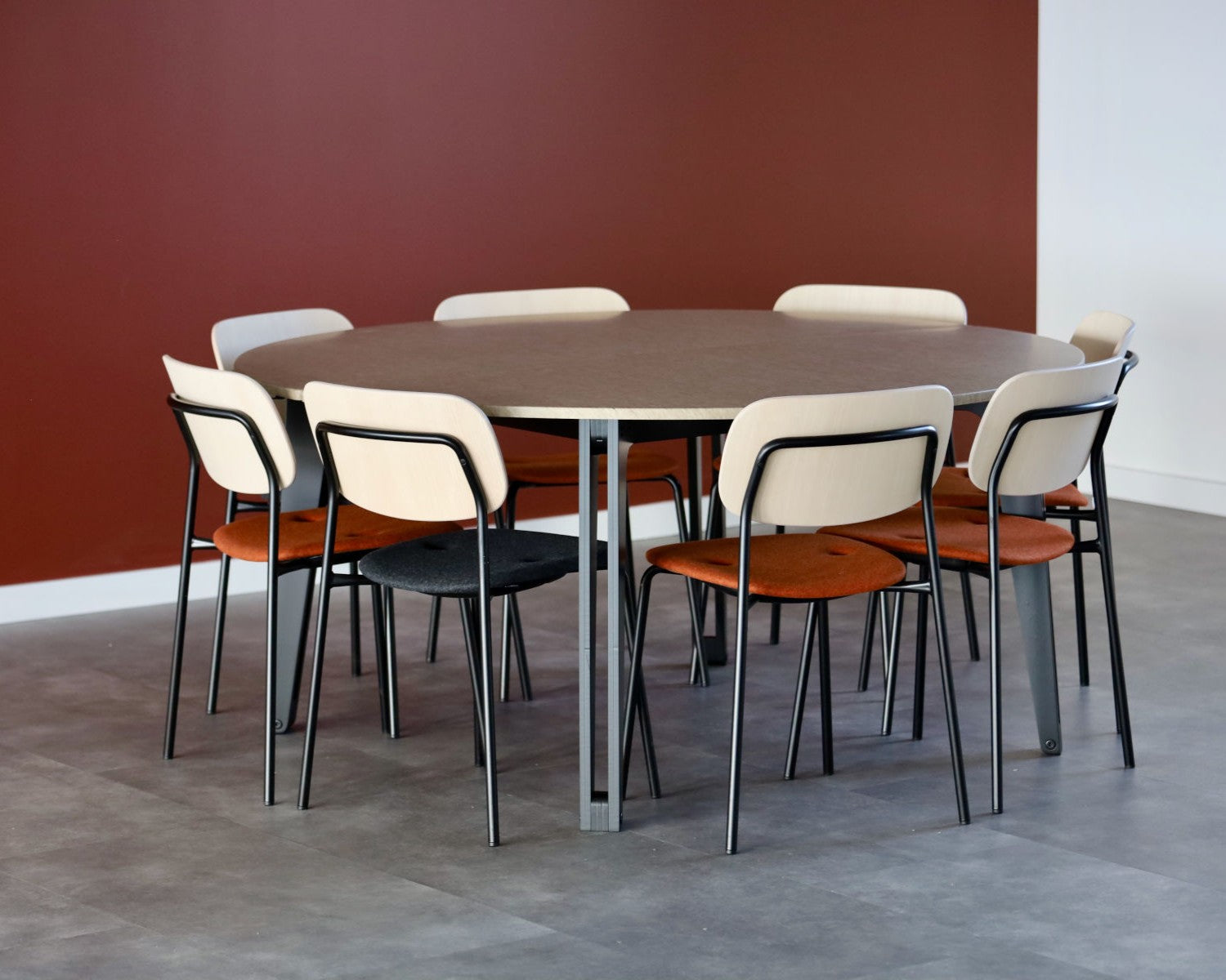 Tizu Brotteaux table L150 x 80 cm blanc 74 cm