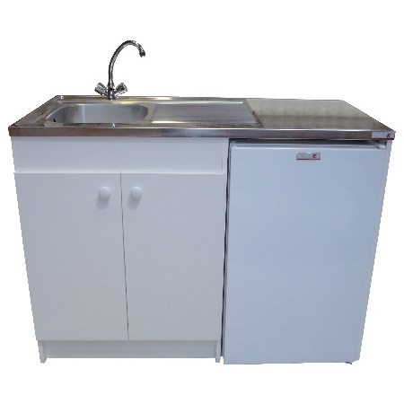MOBIKA Réfectoire Kitchenette bois 120x60 cm bureau