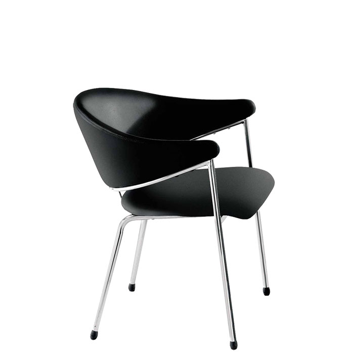 CUF Milano Pepita chaise visiteur salle attente