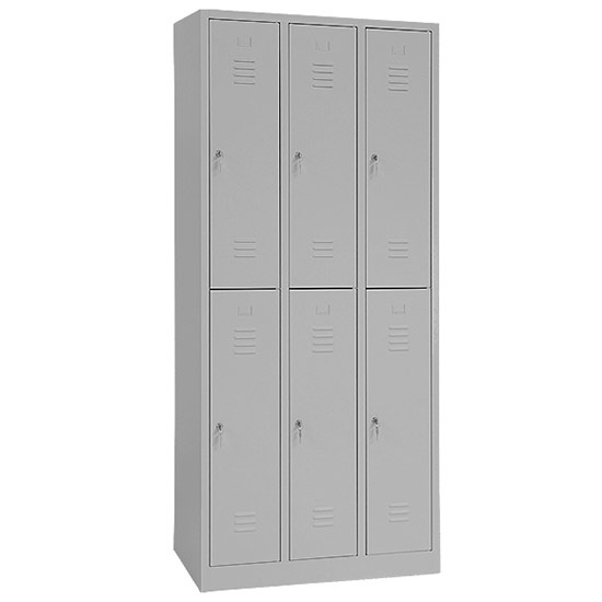 MOBIKA Industrie Vestiaire multicases 6 cases métal