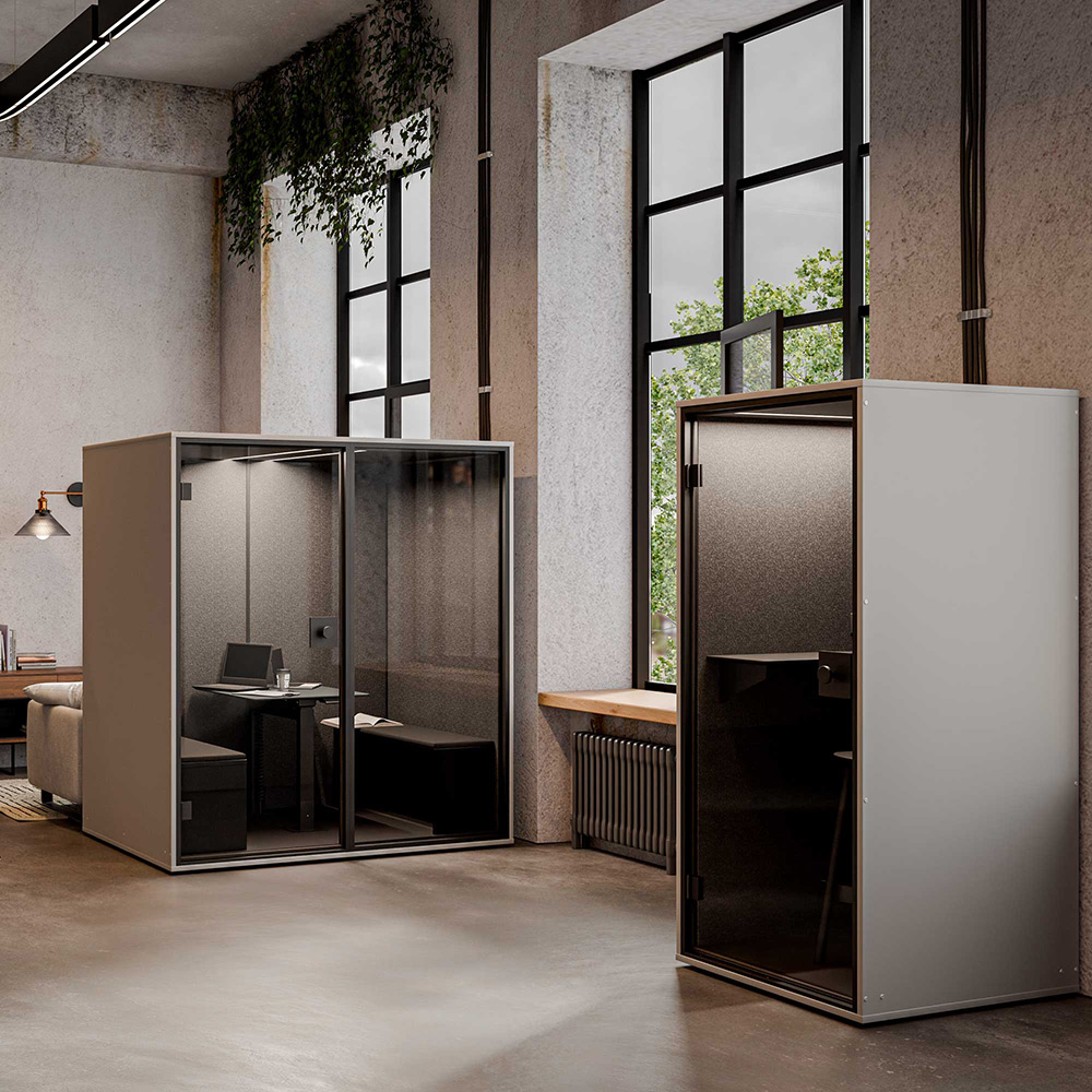 CUF MILANO Focus cabine téléphonique box acoustique bureau