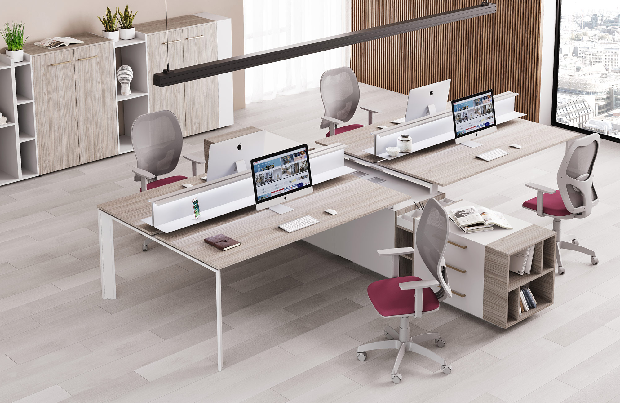 CUF Milano Bramante bureau operatif poste de travail