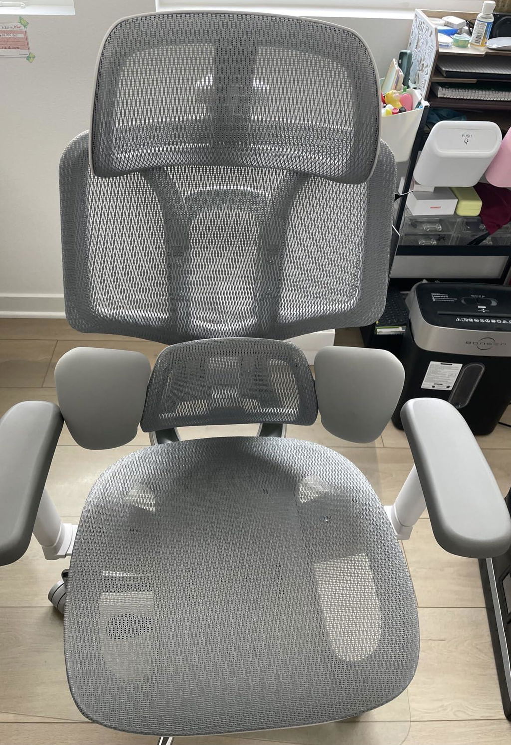 Hbada E3 Air Chaise de bureau rose assise confort