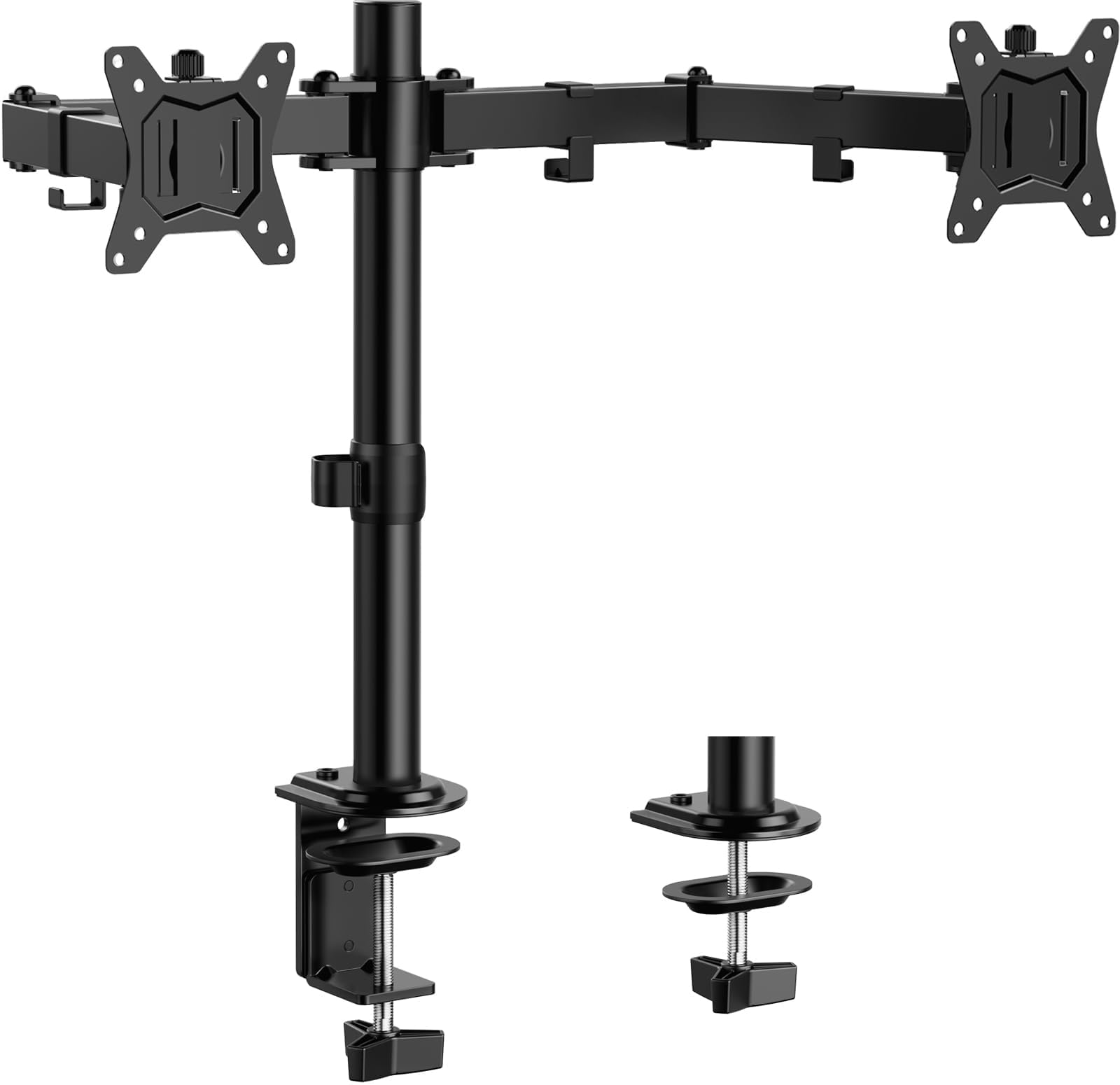 ErGear Monitor Mounts support écran PC noir 2x32 pouces
