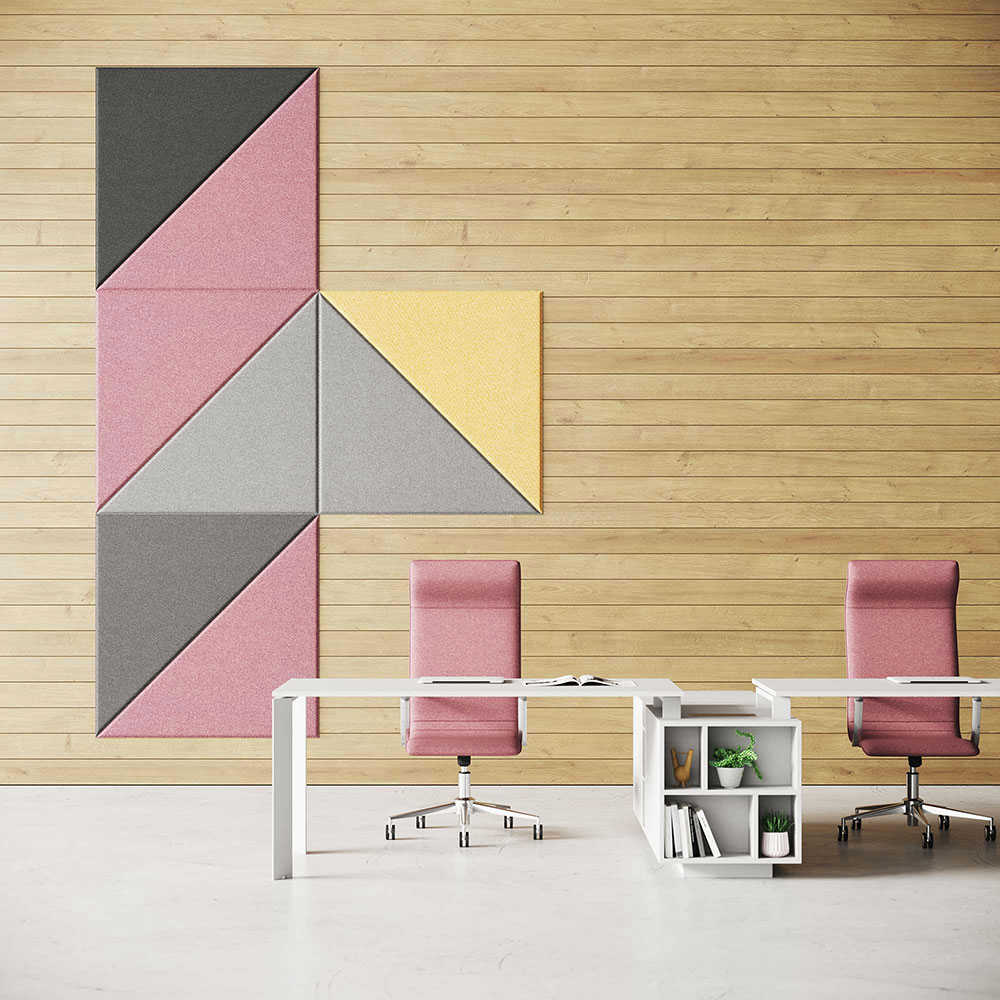CUF Milano Shapes panneau acoustique mural bureau open space