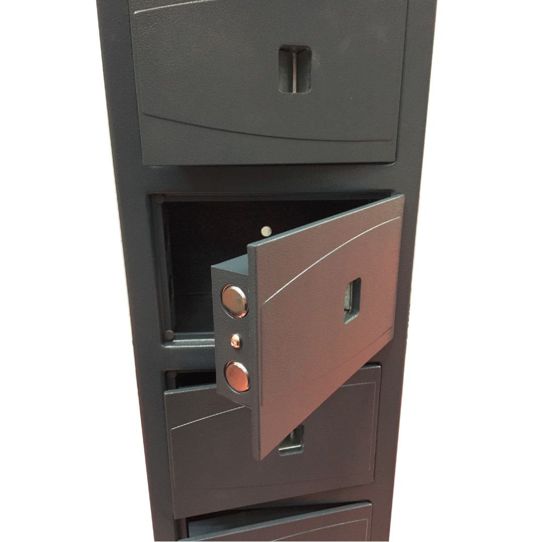 MOBIKA Industrie coffre-fort colonne 12 cases