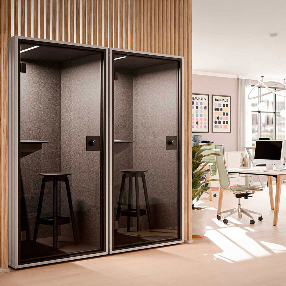 CUF MILANO Focus cabine téléphonique box acoustique bureau