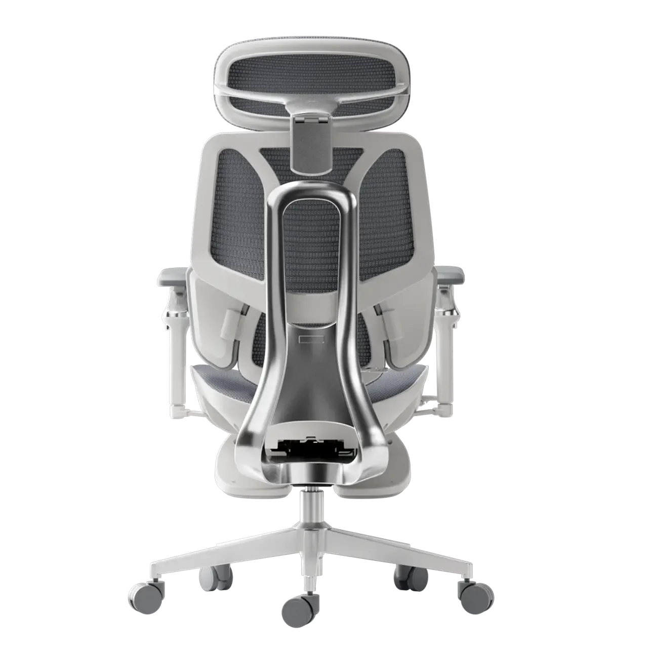 Hbada E3 Ultra chaise de bureau gris repose-pieds 4D