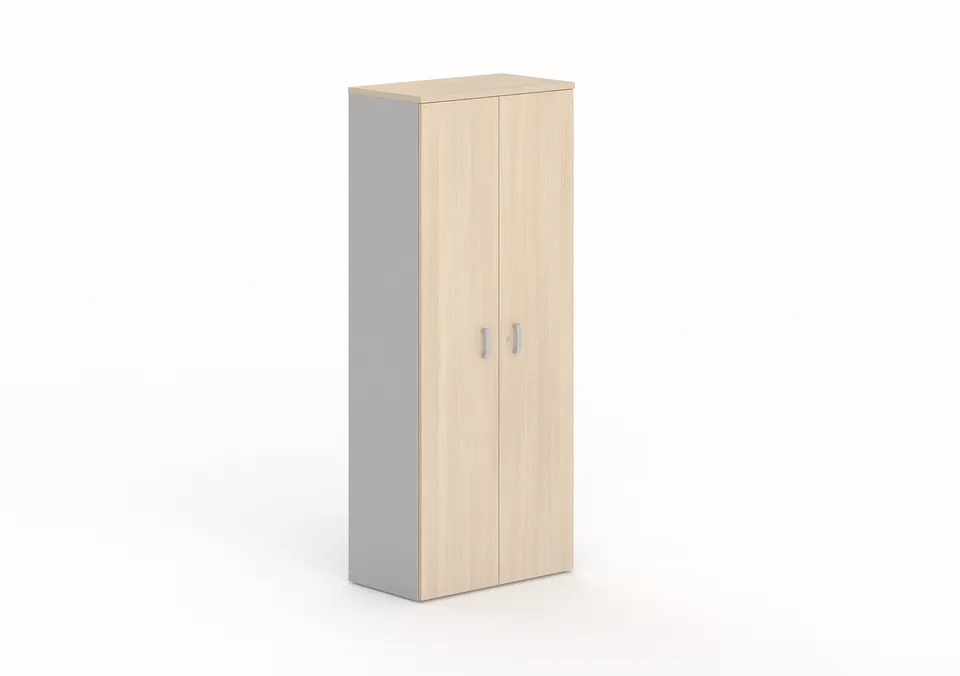 MOBIKA Bureau meuble haut portes battantes TONO