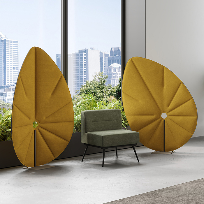 CUF Milano Cortina Freestanding panneau acoustique bureau