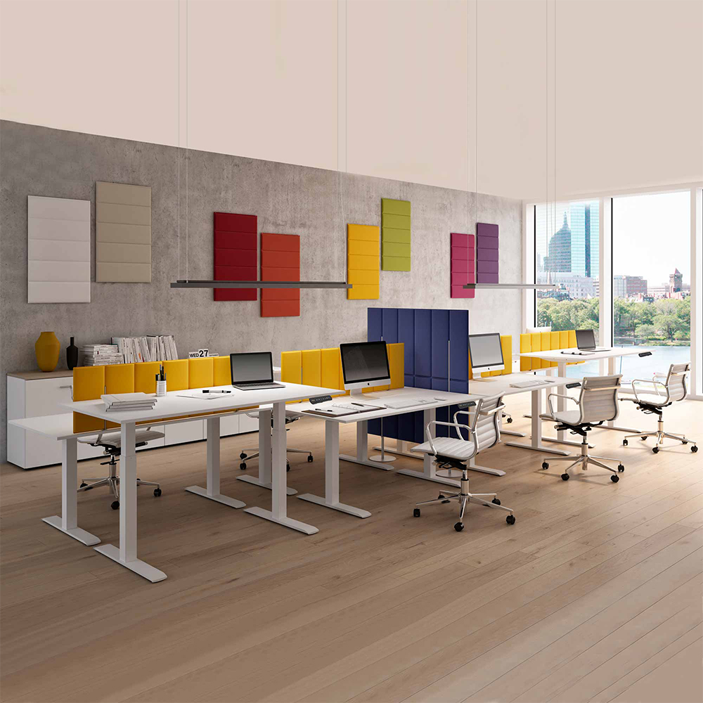 CUF MILANO Operative Doria easy up bureau droit réglable