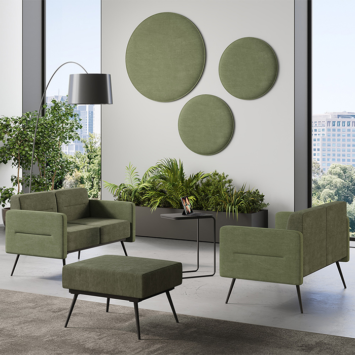 CUF Milano Saturn & Jupiter panneau acoustique mural bureau