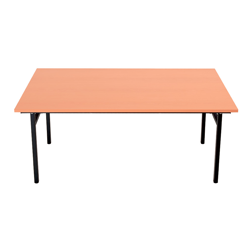 MOBIKA Bureau Table réunion pliante 160 cm hêtre
