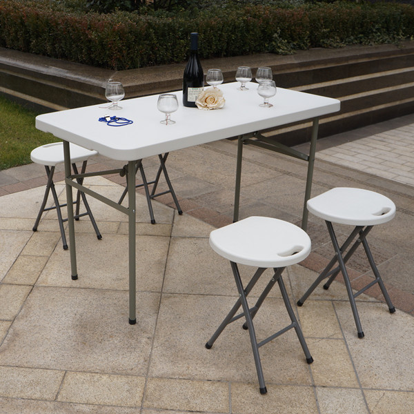 MOBIKA Réfectoire Table rectangle pliante polyéthylène