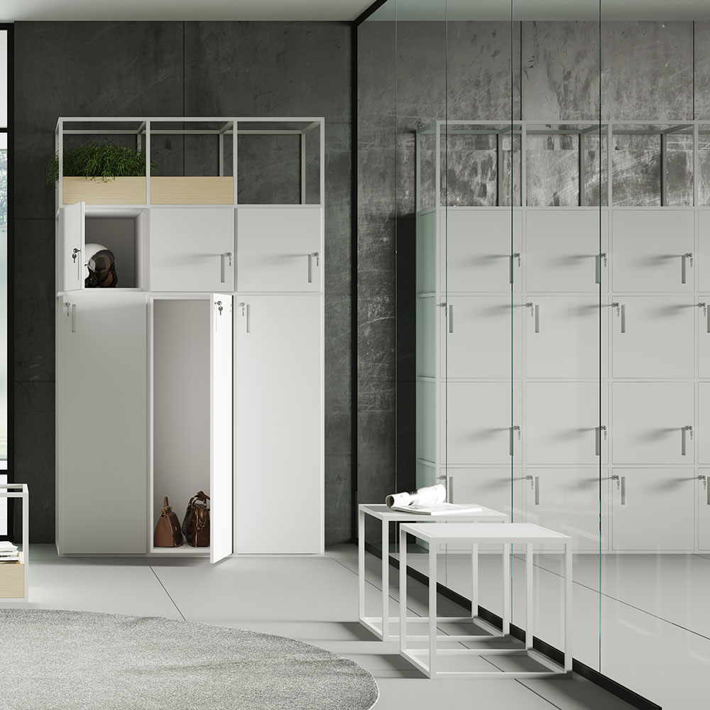 CUF MILANO Lockers Cartesio casier de bureau métal