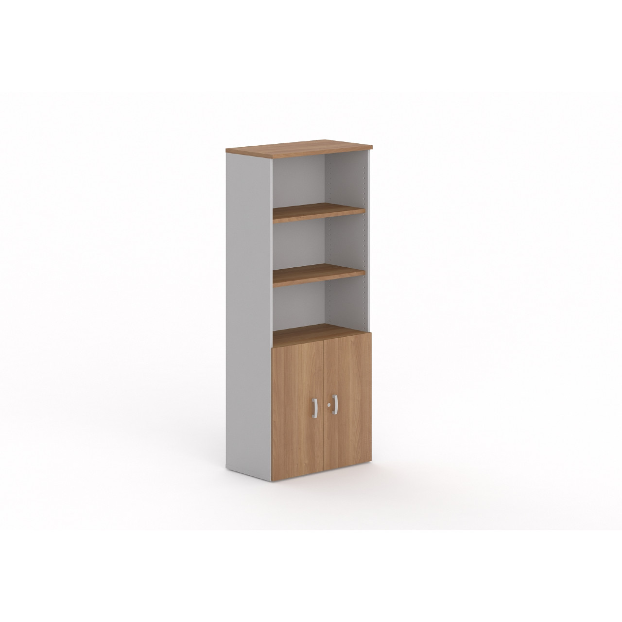 MOBIKA Bureau Meuble haut TONO portes battantes
