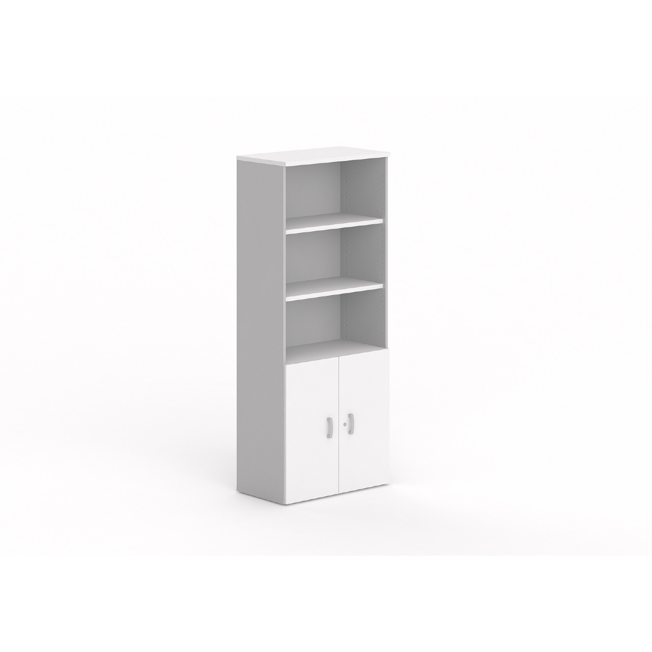 MOBIKA Bureau Meuble haut TONO portes battantes