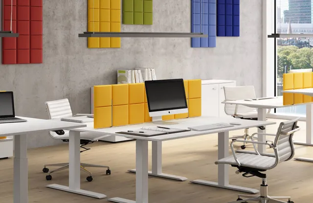 CUF Milano Tetrix Desk cloison acoustique bureau desk