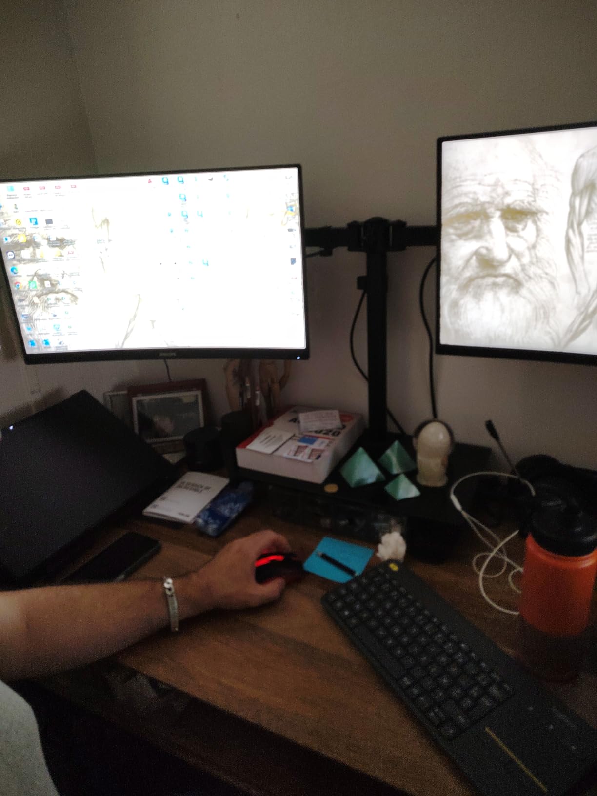 ErGear Monitor Mounts support double ecran 32 pouces