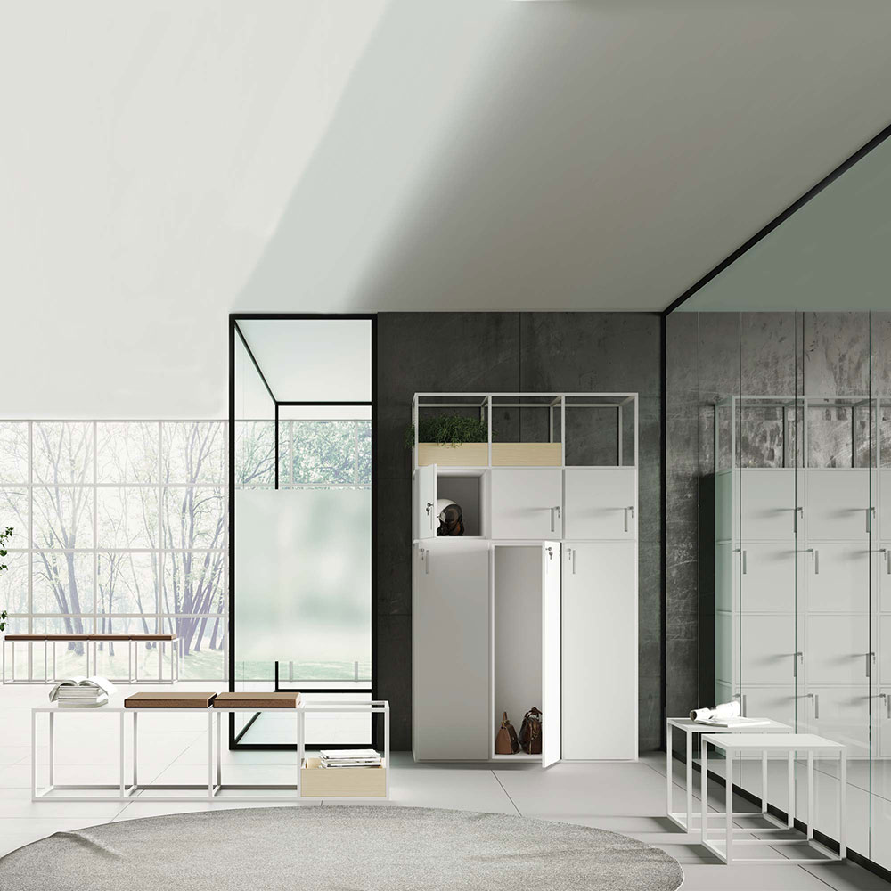 CUF MILANO Lockers Cartesio casier de bureau métal
