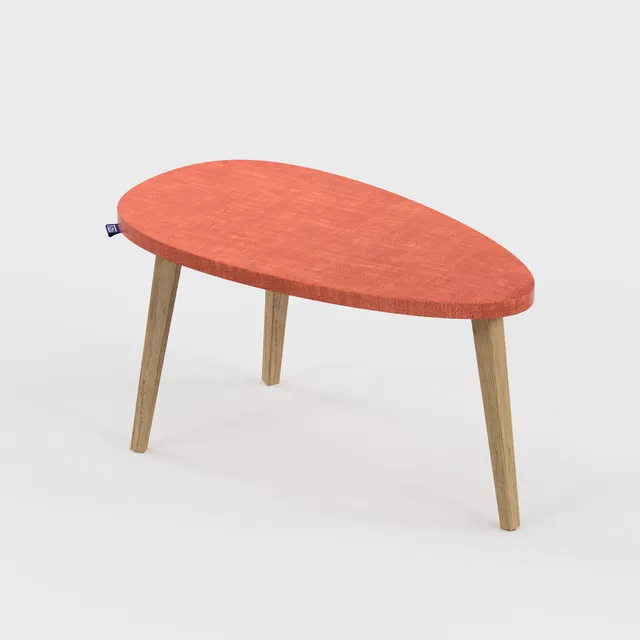 Tizu Bellecombe table basse Combe L70cm terracotta