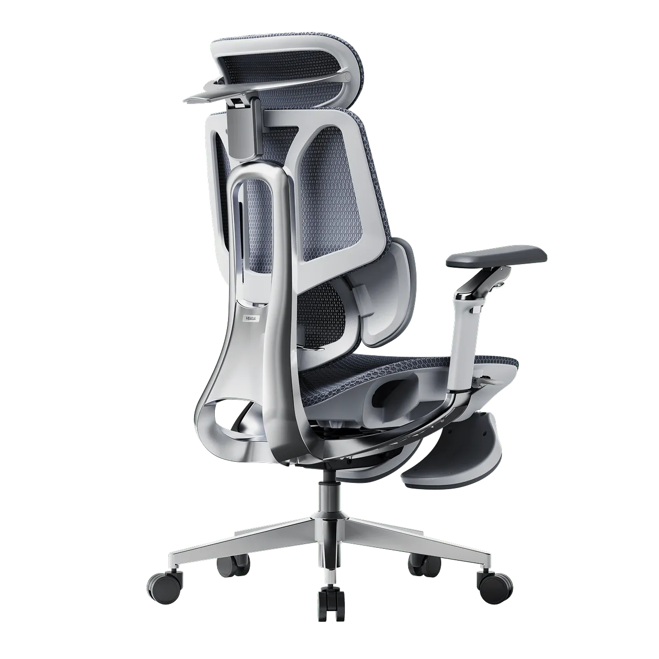 Hbada E3 Pro 2026 Chaise de bureau noir lombaire 8D