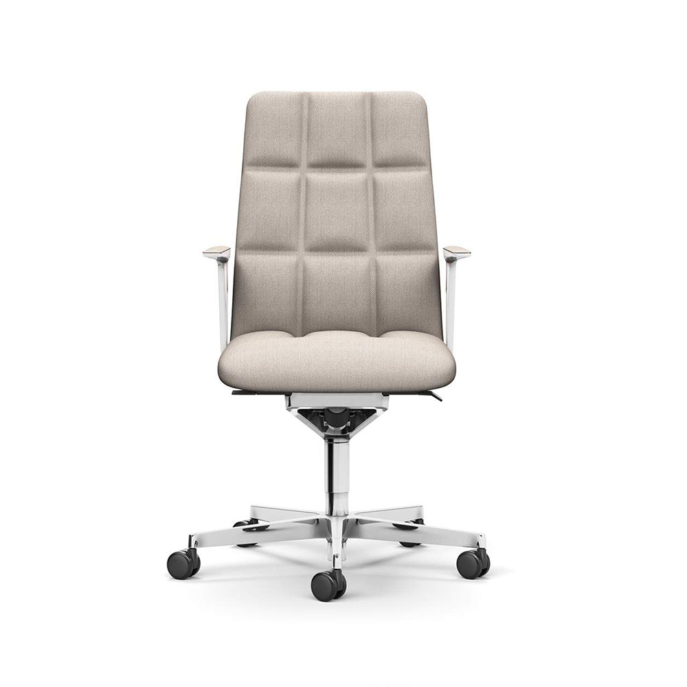 CUF MILANO Leadchair Management fauteuil direction dossier haut