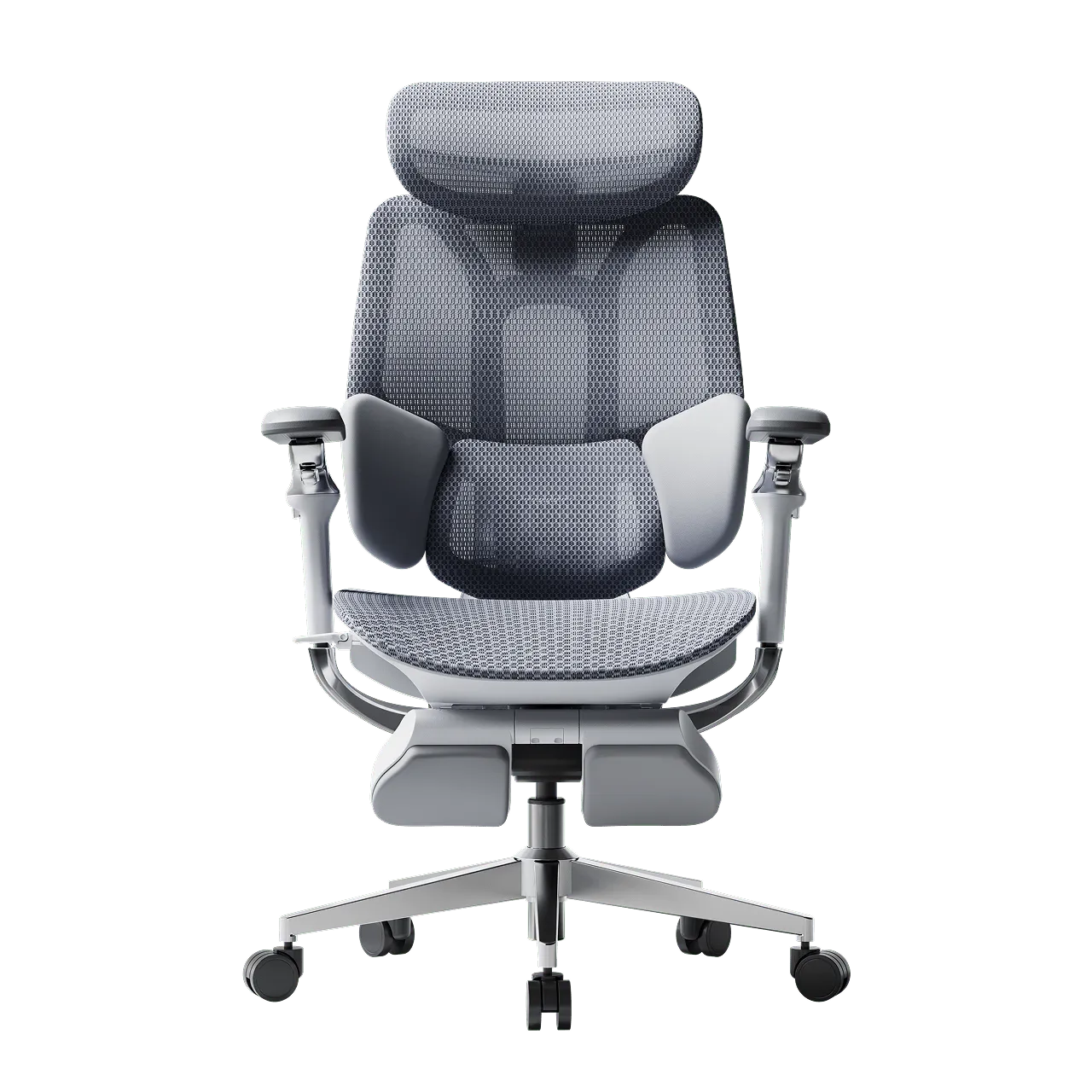 Hbada E3 Pro 2026 Chaise de bureau noir lombaire 8D