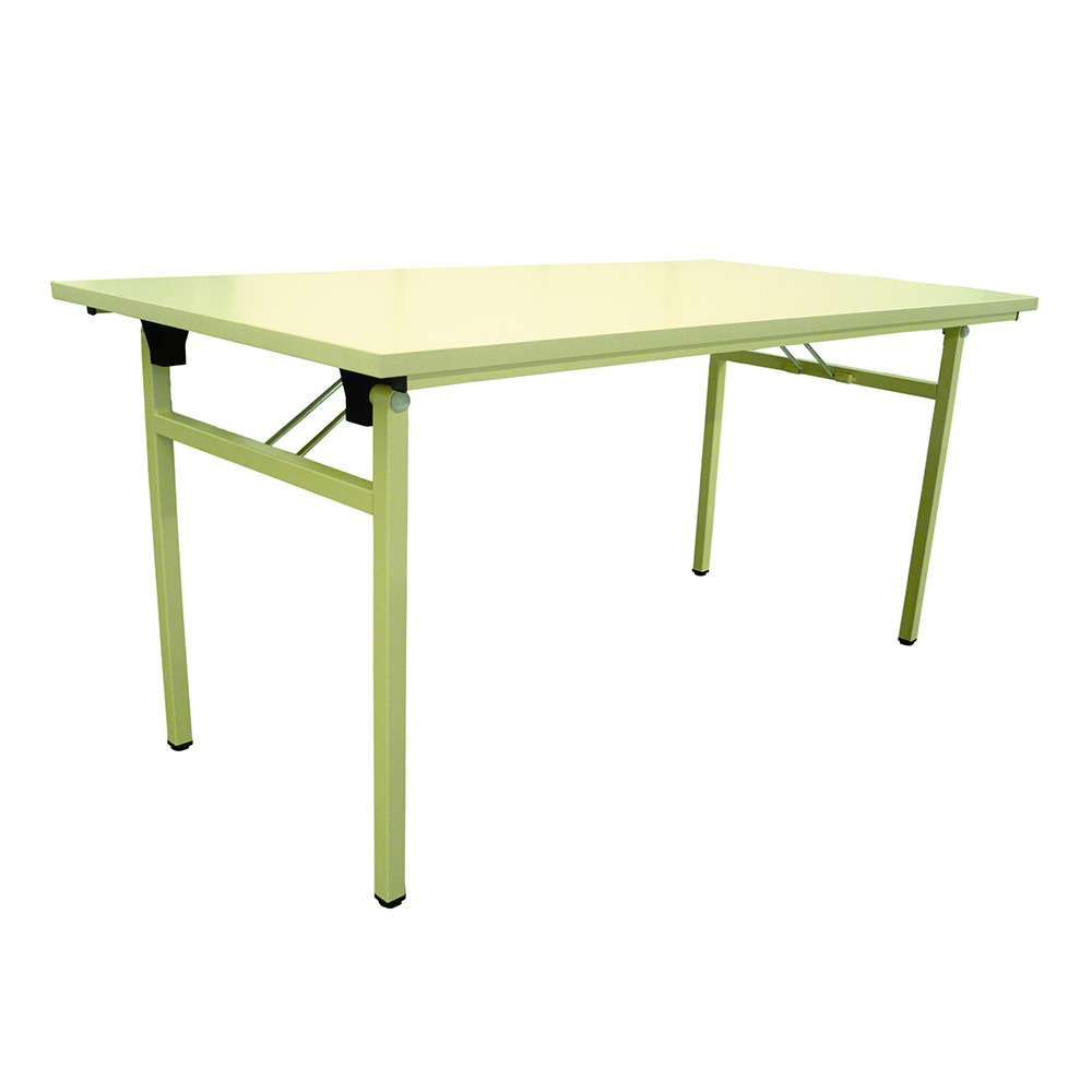 MOBIKA Réfectoire Table pliante H 160 cm beige