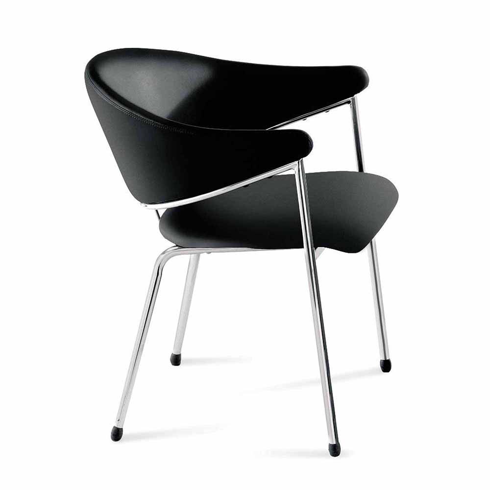 CUF Milano Pepita chaise visiteur salle attente