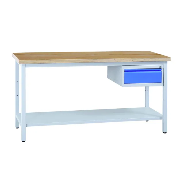 MOBIKA Industrie Établi avec caisson 1 tiroir atelier bureau