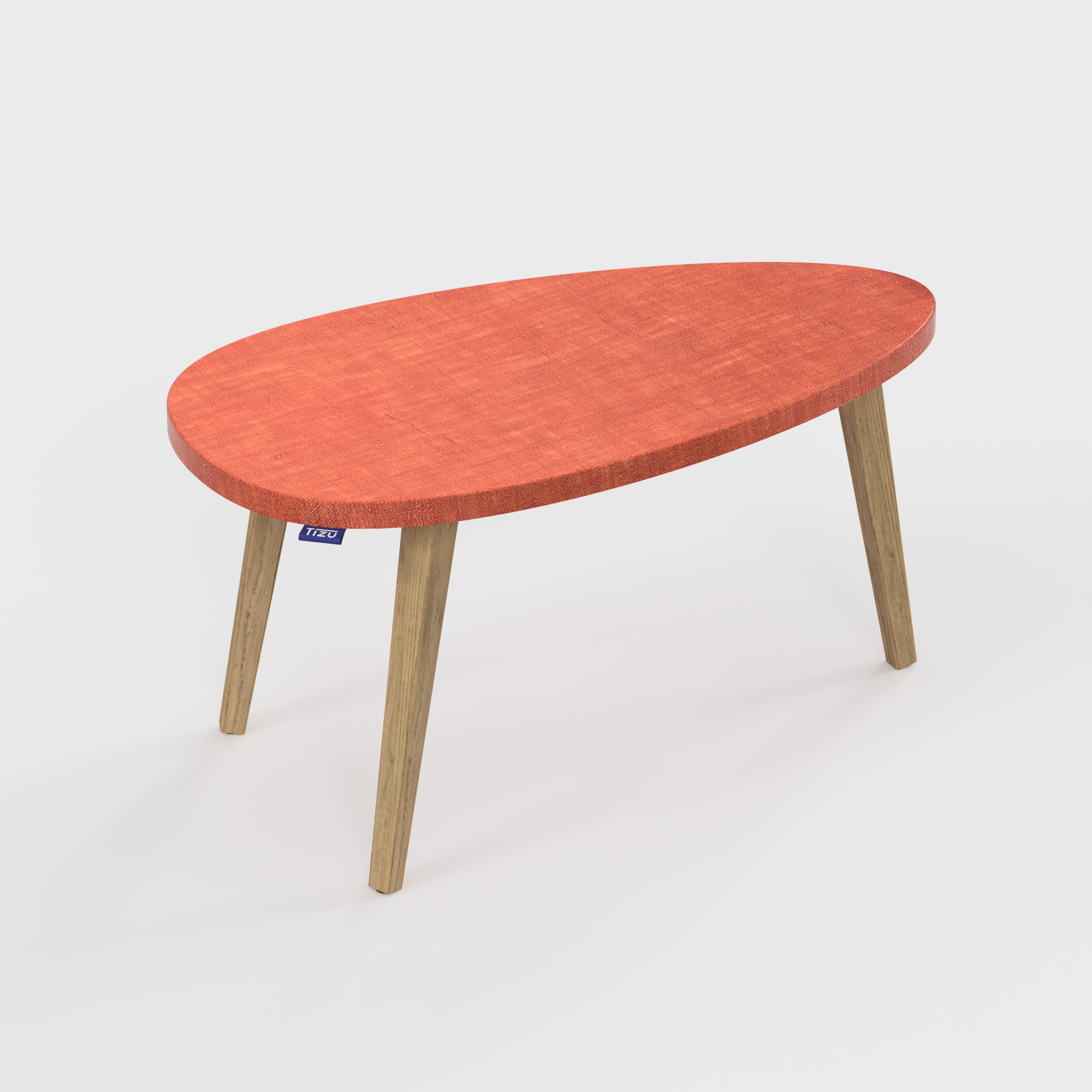Tizu Bellecombe table basse Combe L70cm terracotta