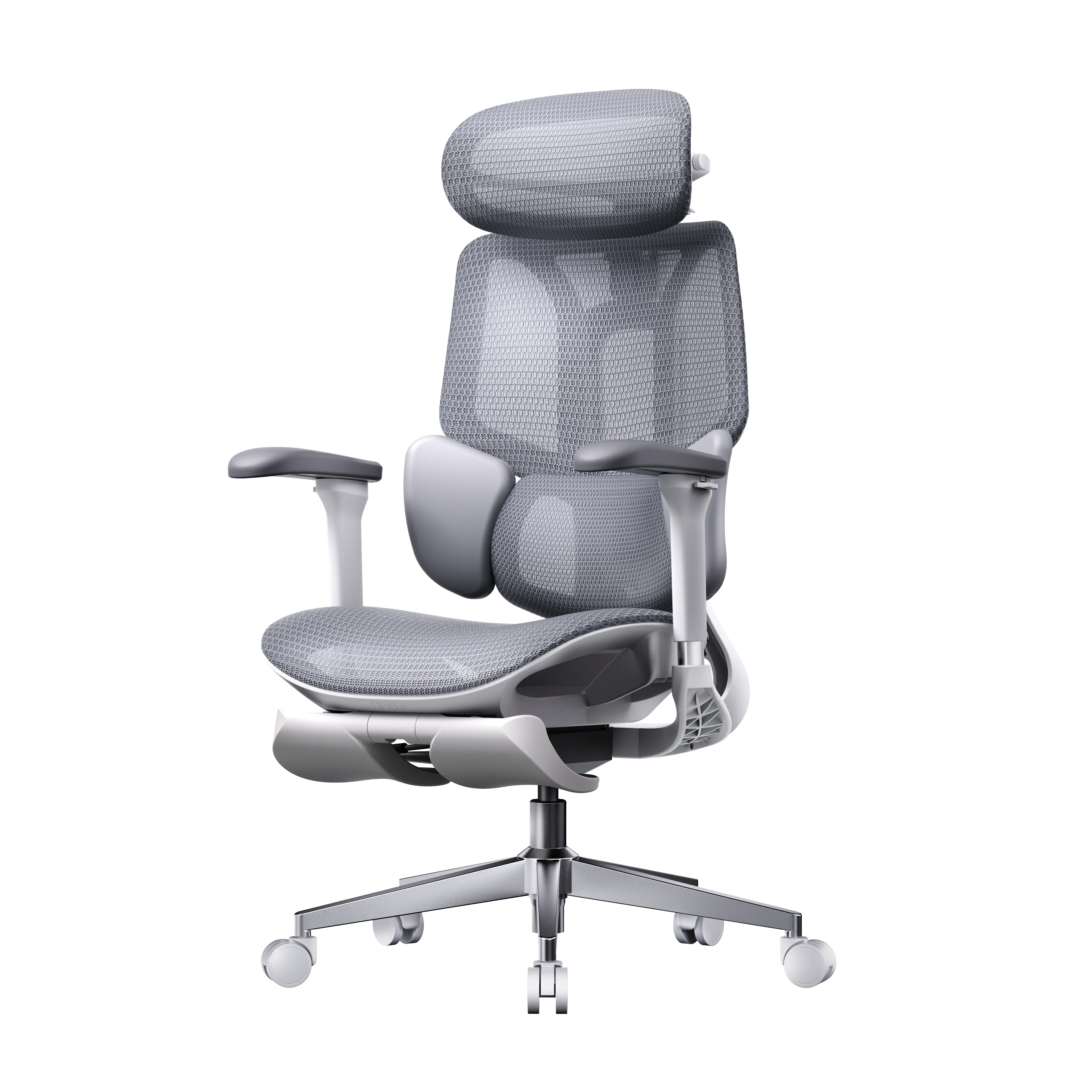 Hbada E3 Air Chaise de bureau noir sans repose-pieds
