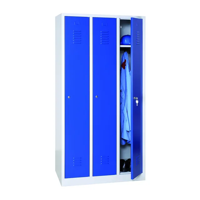 MOBIKA Industrie vestiaire propre 3 cases métal