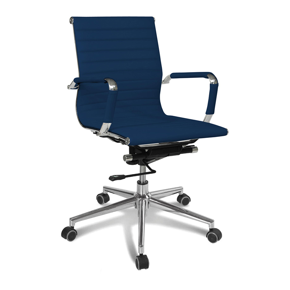 CUF Milano Rem siège direction ergonomique noir cuir
