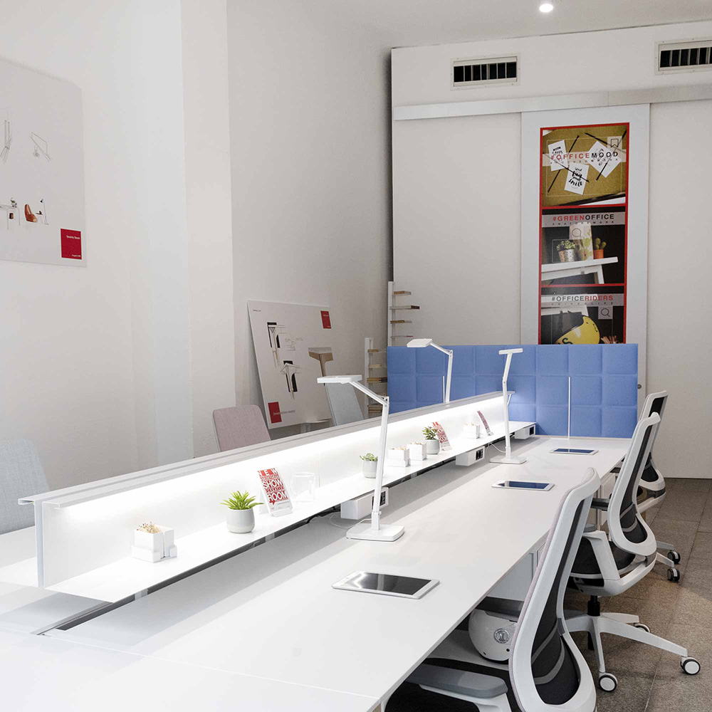 CUF Milano Tetrix Desk cloison acoustique bureau desk